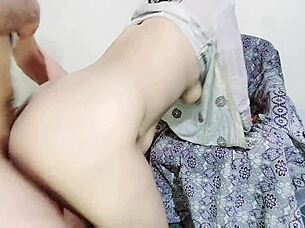 Husband fucked his fat wife in ass
