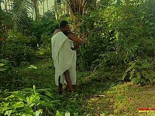 My ex-girlfriend is a slut and she likes to fuck in the bush
