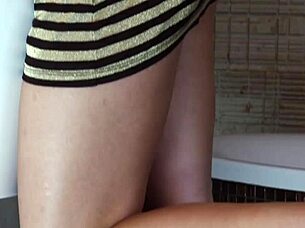 The blonde Svarek enjoys foot fetish and meets 1on1