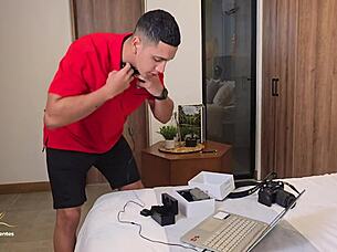 Van Wylde catches stepmom masturbating with microphones