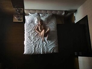 The best view - she loves looking at herself in bed