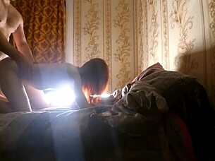 Babe has been fucked hard from behind by her loving partner