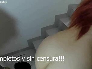 Detailed Latina Wife Creampie with Friend at Home