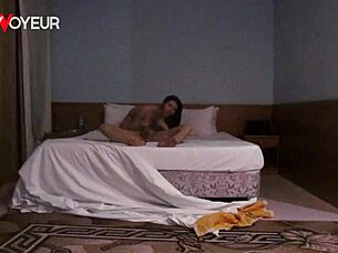 Man, you gotta see this horny chick banging after the party in a hotel!