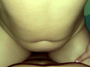Redhead with a big ass gives her pussy to her husband. They enjoy homemade fun in the bedroom.