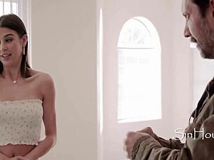 Paralyzed lady watches her ex with teen - Tommy Pistol, Kylie Rocket 😏