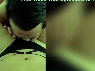 my sister-in-law records me licking her wet pussy