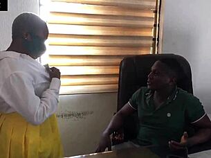 naughty student seduces teacher and gets fucked in office 😏