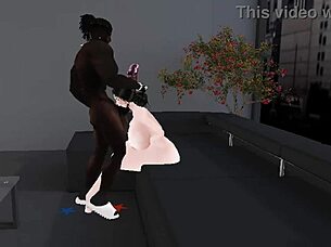 bbcvu hardcore fuck with big tits bimbo takin' monster black cock in anal and ass poundin' action part 1