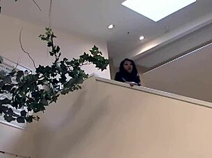 Asian MOM Mya Minx SQUIRTS During ANAL Assfucking and FINGERING in Fishnets