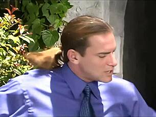 dawn experiences ashley long's anal fingering and fishnet lingerie in bed