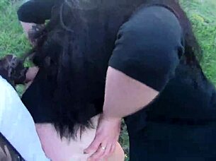Hey pawg goth slut, ready to get fucked hard outdoors in that big ass?