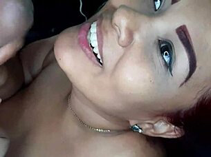 why is the stepmother sucking cock in pov?