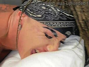 This bodybuilder milf with big tits and huge clit takes a massive black cock for wild anal rimjob and deepthroat, squirting everywhere in mature action.