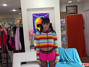 Young slut Vera King f perms her small tits and tight ass