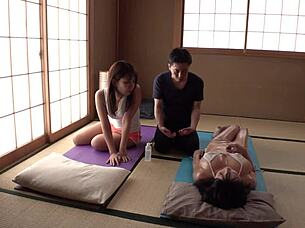 For some sensual massage and fucking arisaanyu’s big tits are oiled
