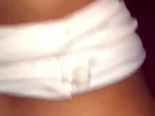 A first taste of the gloryhole for sexy teen
