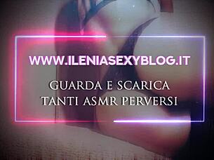 An Italian woman provides jerk off instructions for men in a high definition video