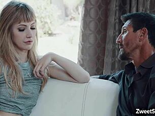 Ivy Wolfe is young and naughty teen and gives her virgin pussy to the producer for cash