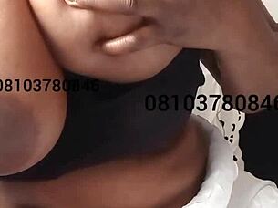 Big tits and pussy african beauty