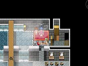 Cuckold filia by doggystyle in a Hentai game, with missionary