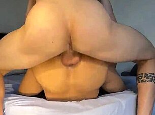 Amateur gay teen is filled with cum
