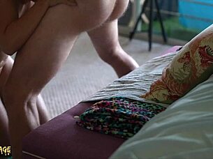 In deepthroat frenzy Andy savage pounds Jaya’s pussy