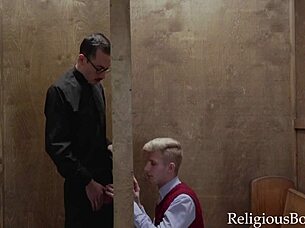 Here, gay porn teaches daddy to punish his son for his disobedience