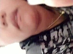 Emo girl stats boss and gets him to cum on his own face