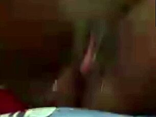 Cyndy or Ebony babe masturbating on webcam with he master