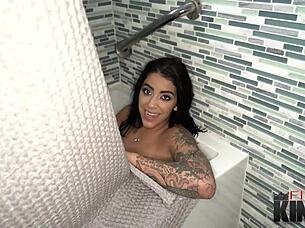 Small boobs, big fun: Filthypov's steppair session
