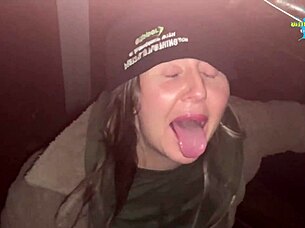 Uncensored street porn with blowjob babes and big boobs