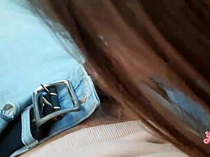 Dirty lesson in public enjoyed by sensual 18 year old