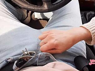 Dirty lesson in public enjoyed by sensual 18 year old