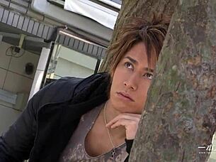 In video 1, Kobayashi Fuka the vile slim beauty has unprotected sex with a handsome man