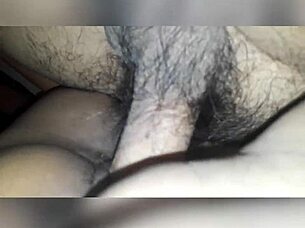 Complete Chola takes milk at mouth and masturbates