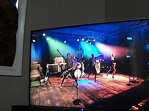 Cheating with an ex while showing off my game skills, big finish at end