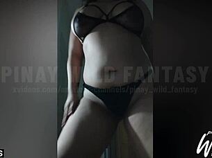 Chubby Asian Pinay Showing Big Tits on Cam?