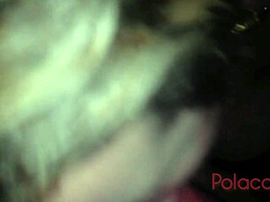 Latina amateur gets big cock in her ass and takes it in glory hole
