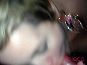 Latina amateur gets big cock in her ass and takes it in glory hole