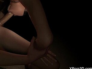 This Hentai video shows Asian girl’s blowjob skills
