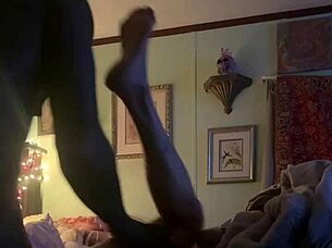 Starlet pays a visit to her big booty MILF and takes on monster cock in hardcore anal