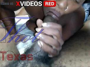 When amateur black mama gets fucked in the pussy