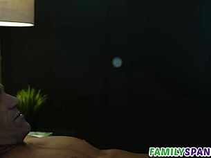 Stepfather and stepdaughter experiment with their kinks