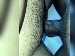 Black cock in missionary position fat woman