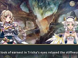 Pleasure with the Sacred Sword Princess in First Hentai Video