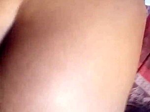 After seductive spanking big booty beauty takes it in the butt