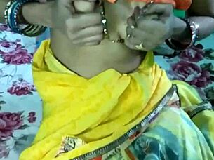Gay Blowjob with Desi Bhabhi