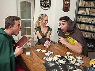 Adult cinema, hostel foursome, threesome, and missionary position fuck