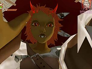 Goblins Femdom game with riding